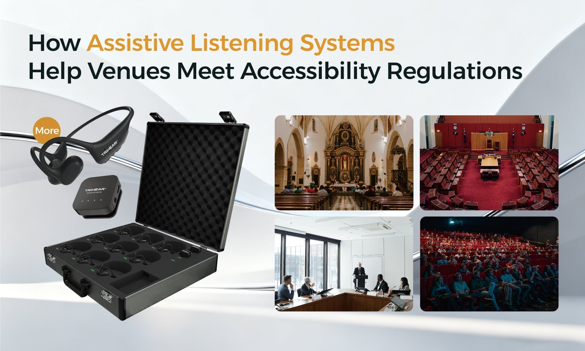 How Assistive Listening Systems Help Venues Meet Accessibility Regulations