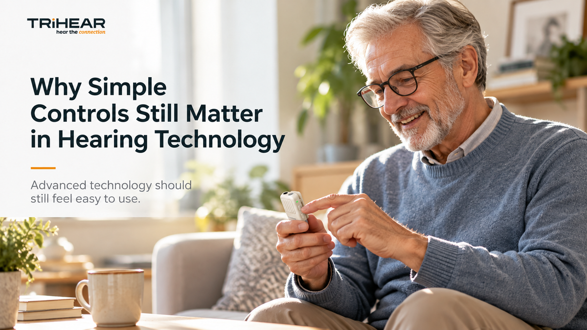 Why Simple Controls Still Matter in Hearing Technology