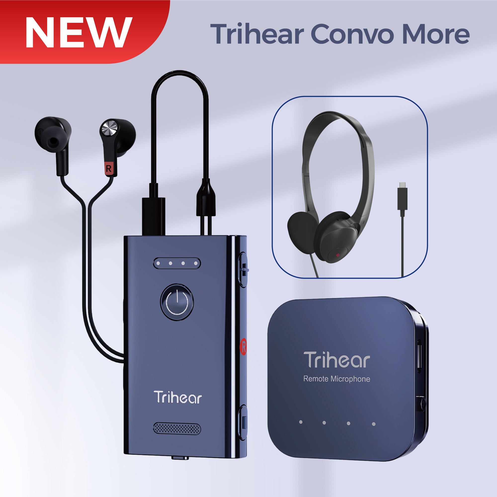 トライヒア Trihear Convo 集音器 Trihear ConvoMore