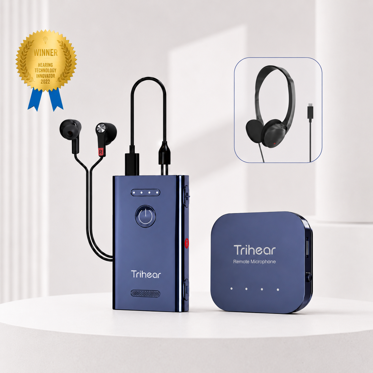 Trihear Convo Hearing Amplifier for Seniors